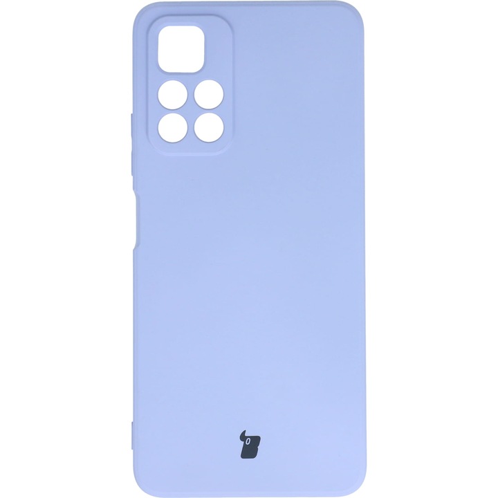 Калъф за телефон Bizon за Xiaomi Poco M4 Pro 5G / Redmi Note 11S 5G, Силиконов, Лилав