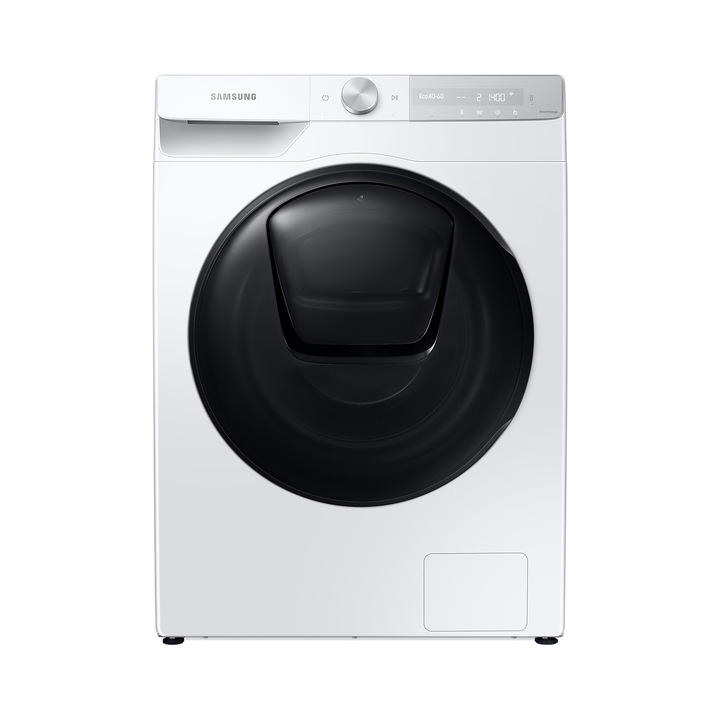 Samsung WW80T854ABH/S6 Elöltöltős mosógép, 8kg, AI Control; Wi-Fi, 1400 ford./perc, Fehér