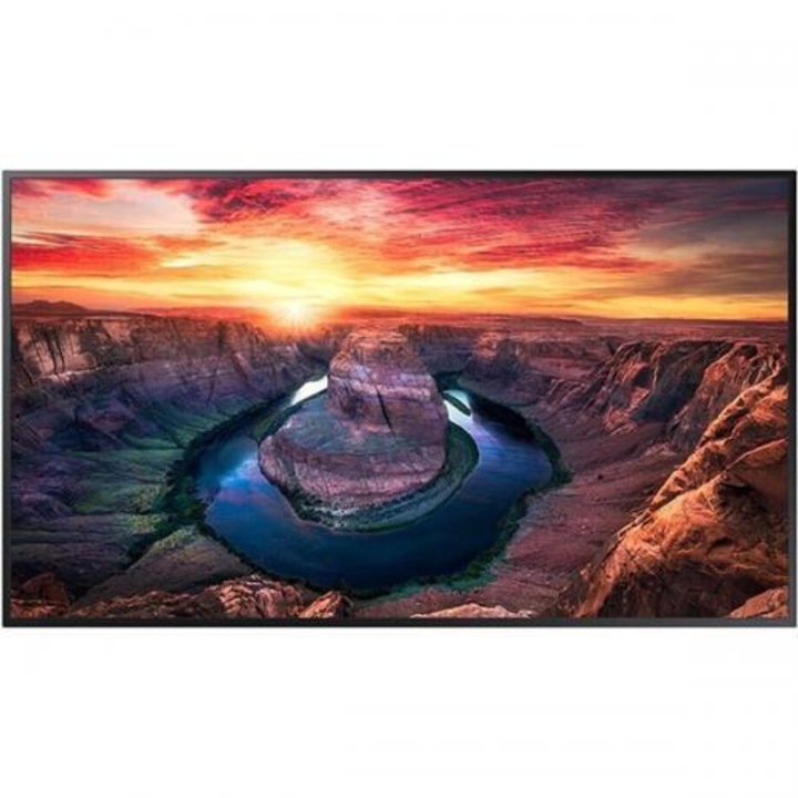 Широкоформатен дисплей, Samsung LFD QM65B, 65", 24/7, 8ms, 500 nit, 3840x2160 UHD, WiFi, Bluetooth, Built in Speaker(10W + 10W), DVI-D, DP 1.2, HDMI