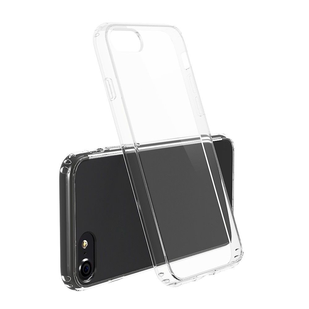 Capac protectie spate, Cellara, colectia Crystal, pentru iPhone 7, transparent