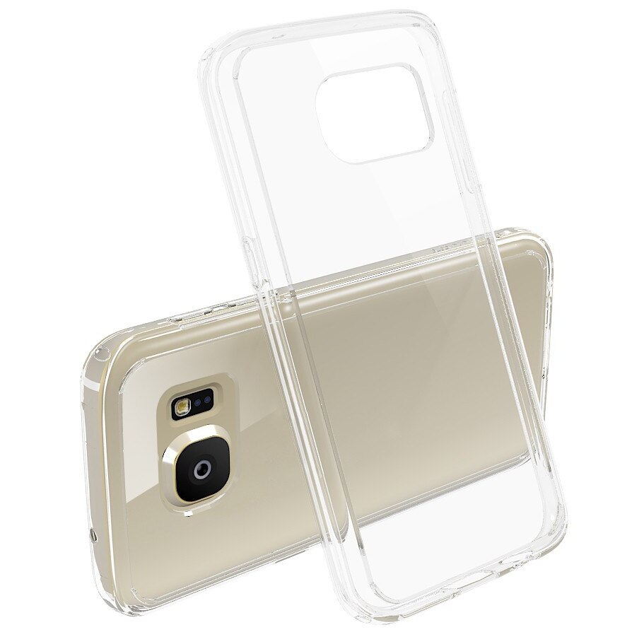 Capac protectie spate, Cellara, colectia Crystal, pentru Samsung Galaxy S7, transparent