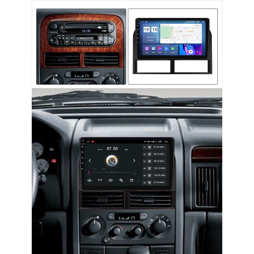 Navigatie dedicata Jeep Grande Cherokee 19992005, NAVIIT, Android 13