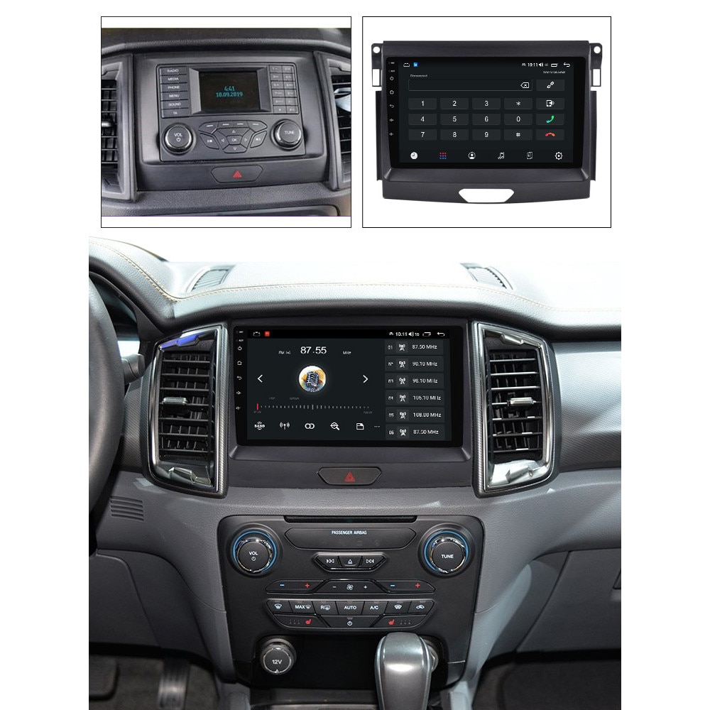Специализирана навигация Ford Ranger 2015-2020, NAVI-IT, Android 13 ...
