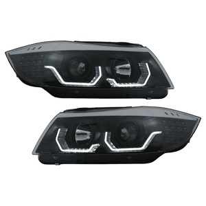 Kit fanali / fari anteriori BMW serie 1 alogeni (prima serie E87/E88