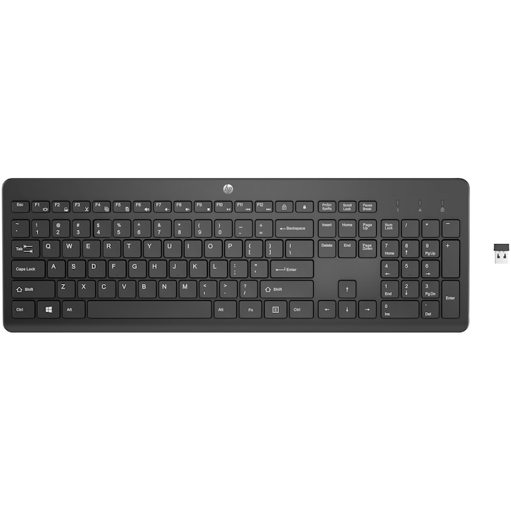 Tastatura Wireless HP 230 Wireless, black