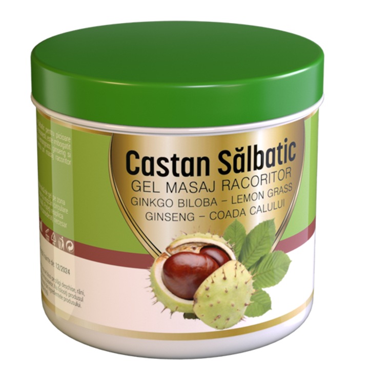 Gel racoritor castan salbatic si coada calului 275 ml