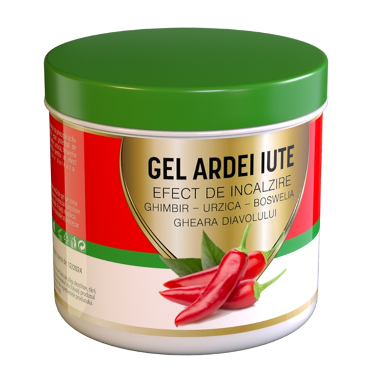 Gel masaj ardei iute si gheara diavolului 275 ml