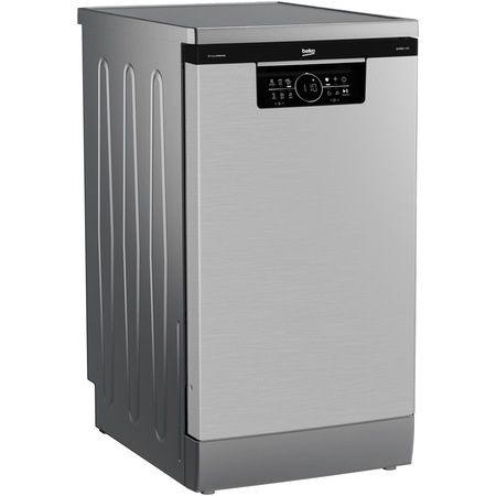 Masina de spalat vase Beko BDFS26046XQ, 10 seturi, 6 programe, Motor ProSmart Inverter, Clasa C, TimeDelay, AquaIntense, 60 cm