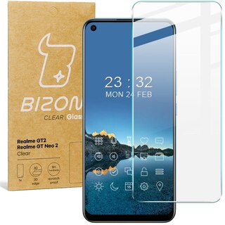 Cover Portafoglio Per Realme GT 2 E GT Neo 2, Custodia In Fibra Di Carbonio E TPU Con Anello E Slot Per Schede, Nero