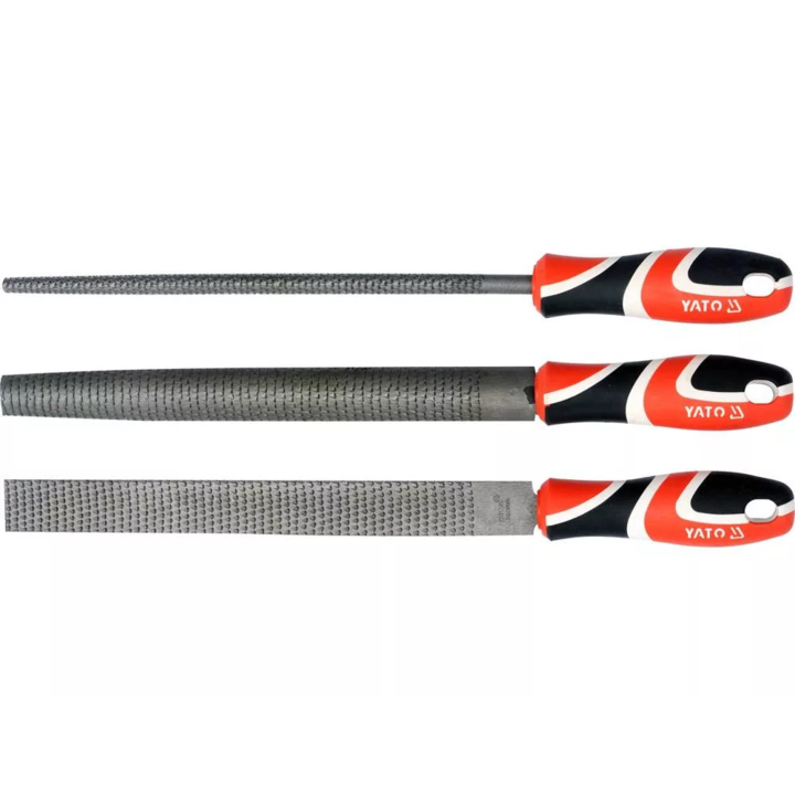 Set raspile pentru lemn, 250mm, 3 buc