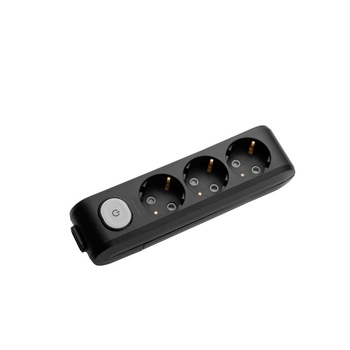 Prelungitor, 3P/FF+I Negru, X-Tendia Panasonic Prelungitor, 3P/FF+I Negru, X-Tendia Panasonic