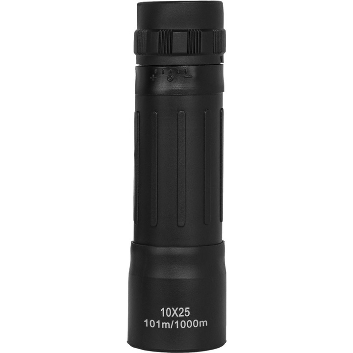 Компактен тактически монокъл 10x25 мм черен Mil-Tec