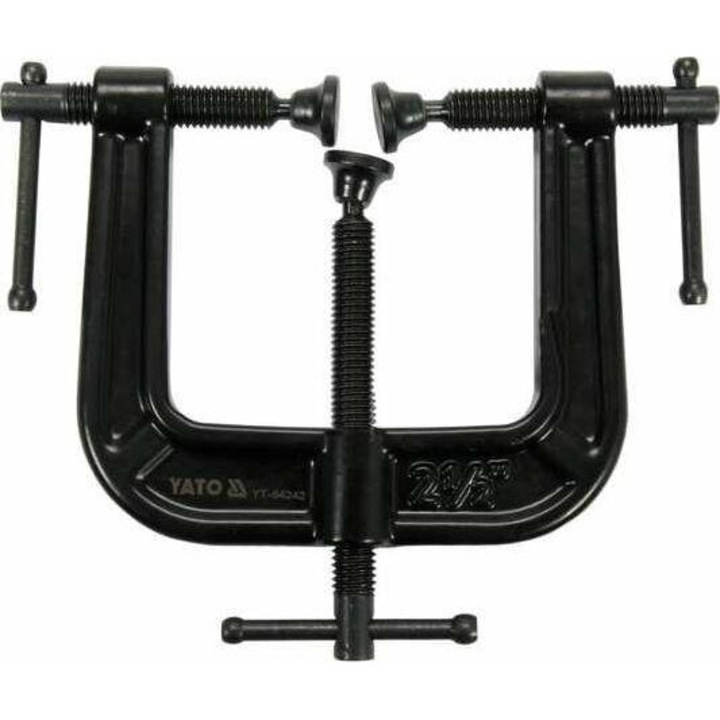 Clema tripla prindere in 3 puncte, 62 X 62 mm / 2,5 "X 2,5"