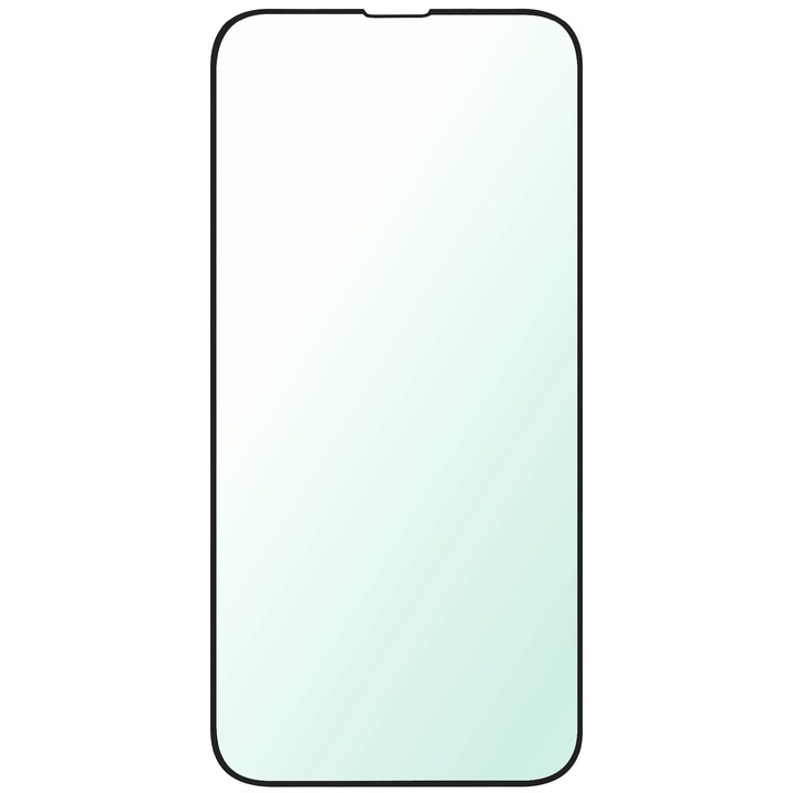 Folie sticla protectie ecran 5D Full Glue margini negre pentru Apple iPhone 13, 13 Pro, 14, 16e, 17e