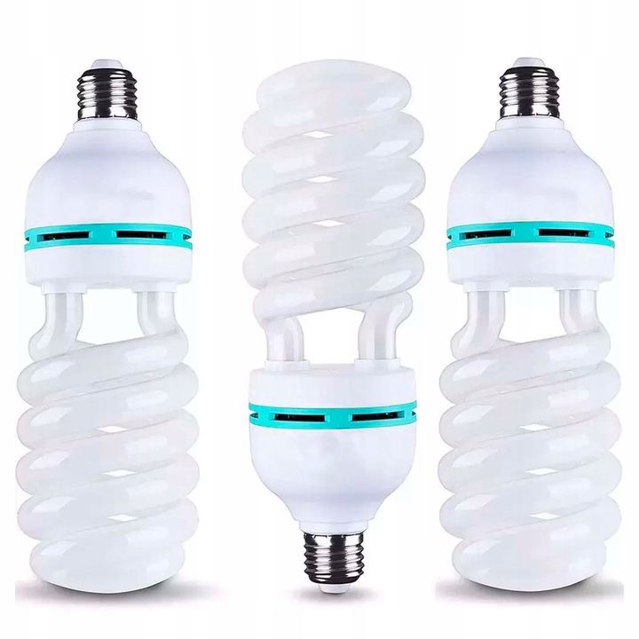 Комплект фото крушки за студио, 150W, E27, 5500K, 3 бр