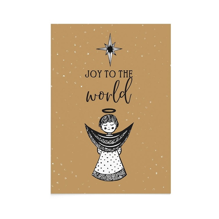 Felicitare Craciun Christmas Song, Zizula Cards, 105 X 150 mm