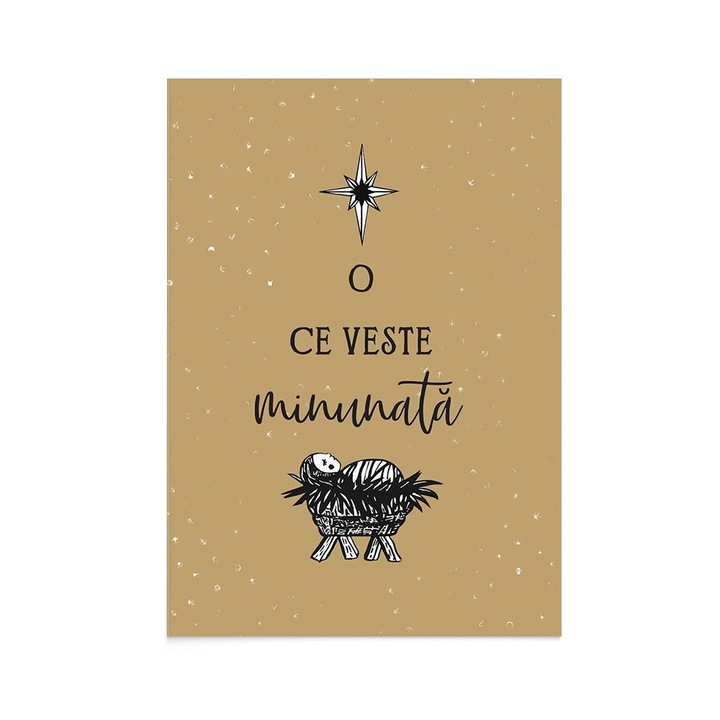 Felicitare Craciun Christmas News, Zizula Cards, 105 X 150 mm