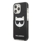 Кейс Karl Lagerfeld Choupette Head Case за Apple iPhone 13 Pro Max, черен
