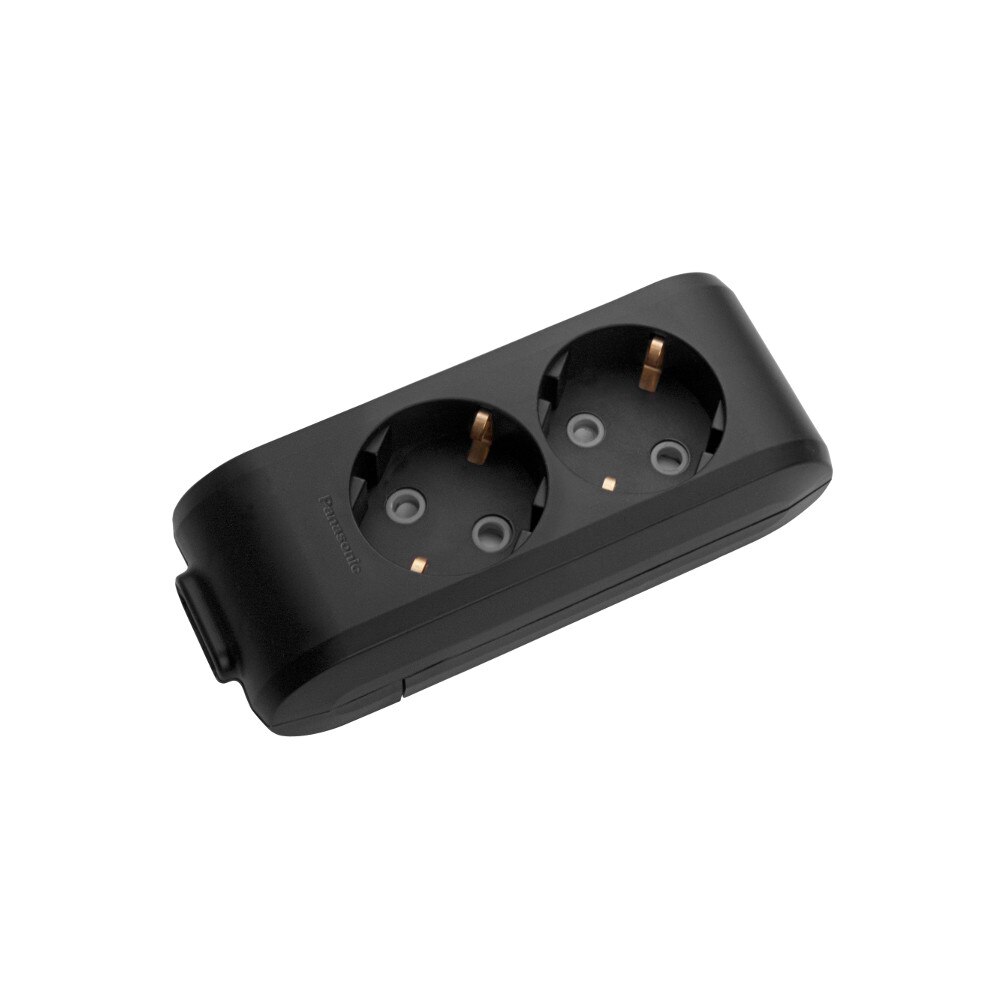 Prelungitor, 2P FF Negru, X-Tendia Panasonic