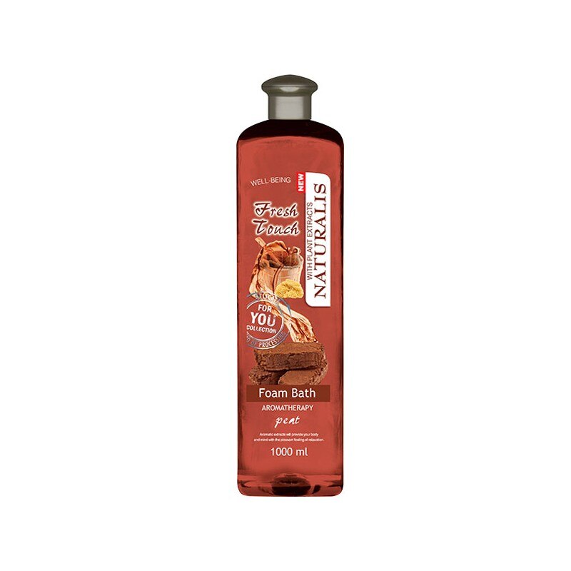 Spuma pentru baie Naturalis herbal Fresh Touch, 1000 ml