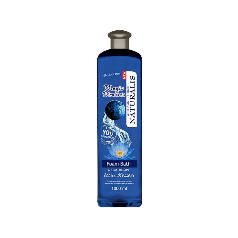 Spuma pentru baie Naturalis herbal Magic Moments, 1000 ml