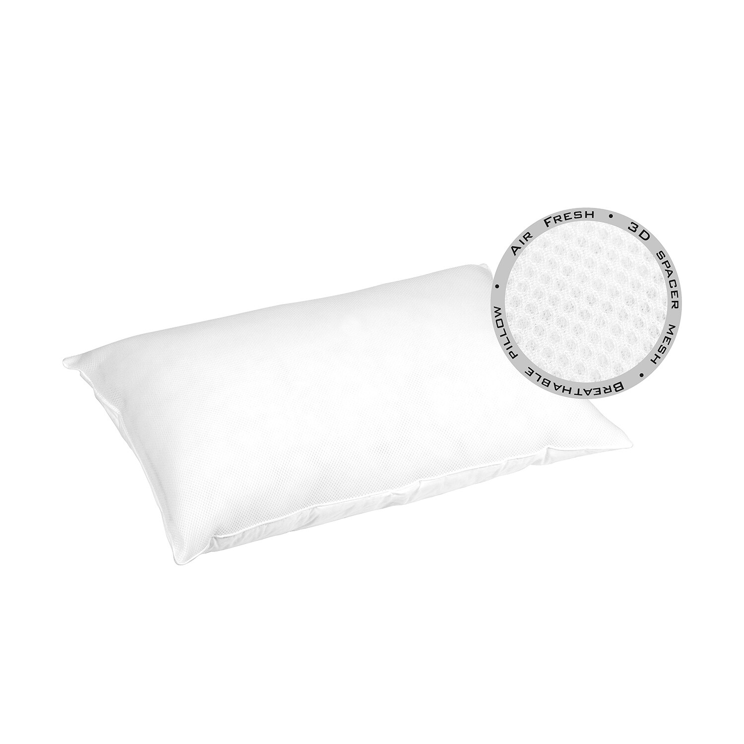 Perna Airflow Dilios, 2 fete, 50x70 cm, 700 g, Alb