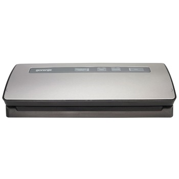 Aparat de vidat Gorenje VS120E, 120W, pentru pungi, Negru/Inox Aparat de vidat Gorenje VS120E, 120W, pentru pungi, Negru/Inox