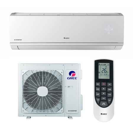 Aparat de aer conditionat Gree Lomo GWH12QB-K3DNB8D Inverter 12000 BTU, Clasa A++, G10 Inverter, Buton Turbo, Auto-curatare, Auto-diagnoza, Display
