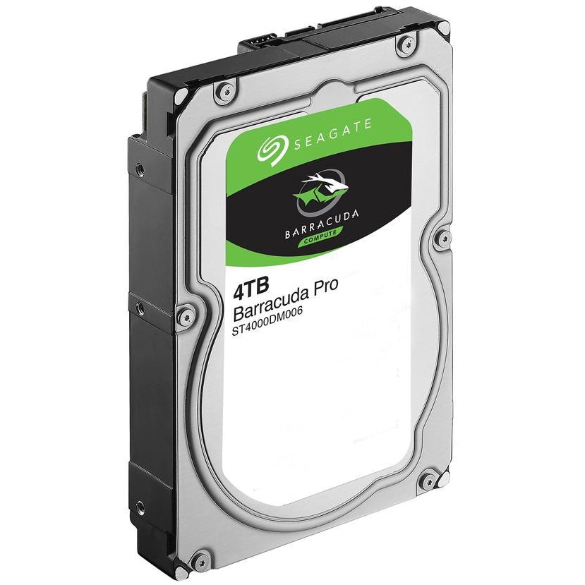 SEAGATE BARRACUDA HDD 3.5インチ [4TB] SATA HDD Seagate BarraCuda PRO 4TB, 7200RPM, 128MB Cache, SATA III