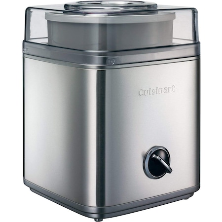 Masina de inghetata Cuisinart ICE30BCE, 25 W, 1.5 L, Argintiu
