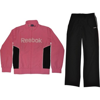 Trening Reebok Core pentru copii, Roz/Negru, 164 CM Trening Reebok Core pentru copii, Roz/Negru, 164 CM