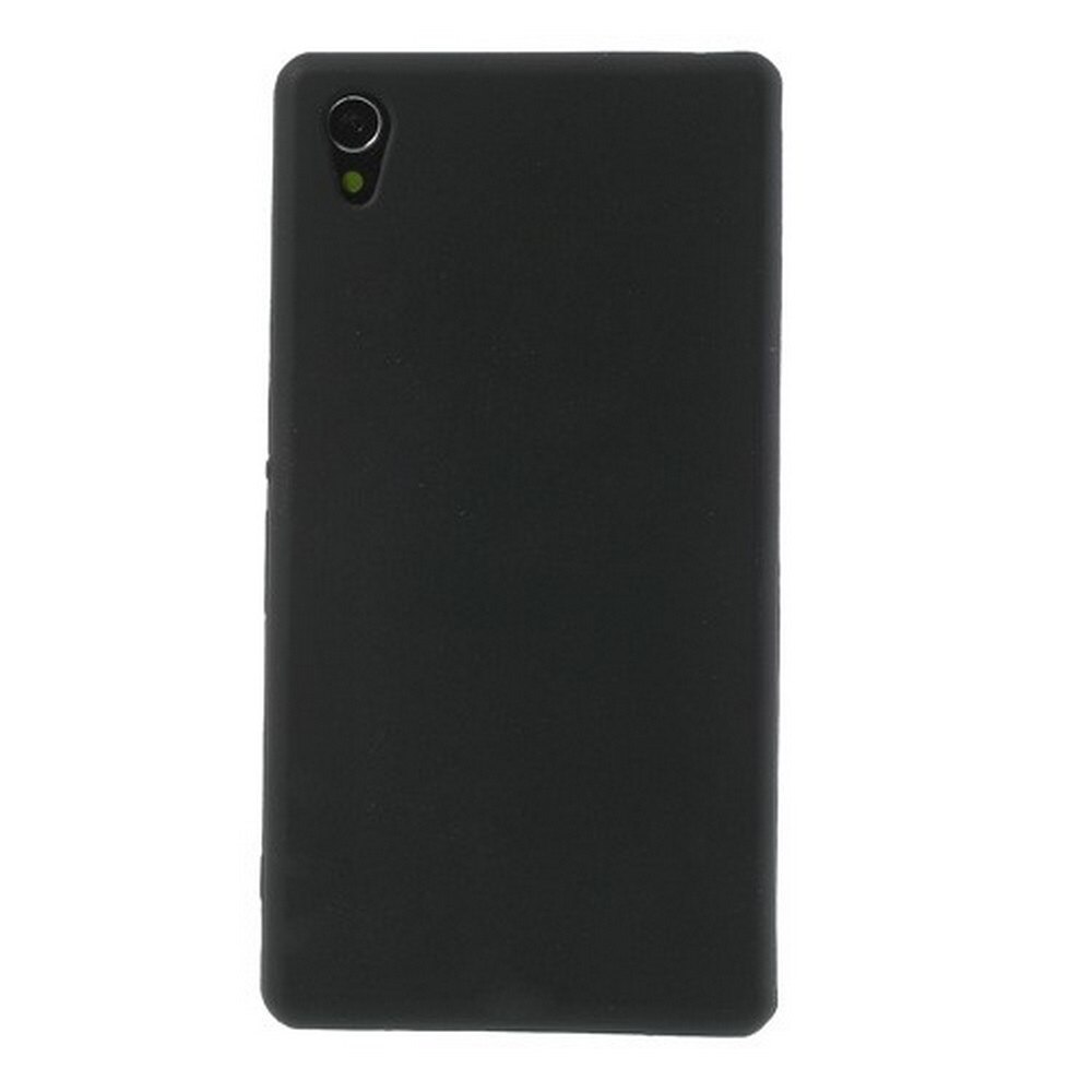 Carcasa Sony Xperia Z1, Silicon, Ultraslim, Culoare Negru
