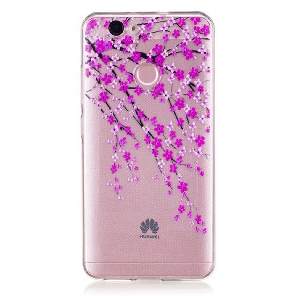 Carcasa Huawei Nova, Silicon, Imprimeu Blooming Flowers, Ultraslim