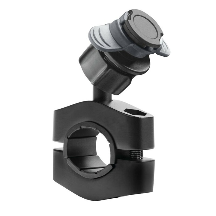 Suport telefon pentru motocicleta Lampa, 22-32mm, Negru