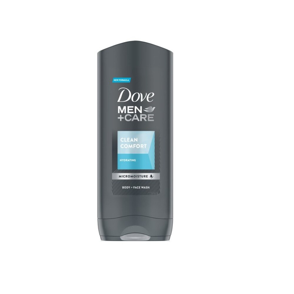 Душ гел, Dove, Men+Care Clean Comfort, Micro Moisture, 250 мл - eMAG.bg