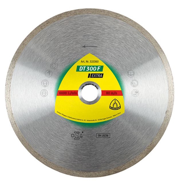 Disc de debitare diamantat Klingspor DT 300 F EXTRA, 125x1,6mm