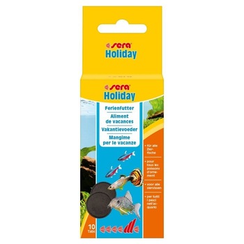 Hrana pentru Pesti Sera Holiday 10 Tab. Hrana pentru Pesti Sera Holiday 10 Tab.