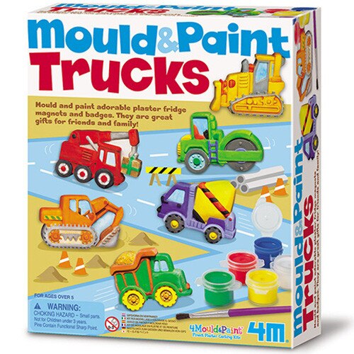 Kit 4M Modeleaza si Picteaza Vehicule