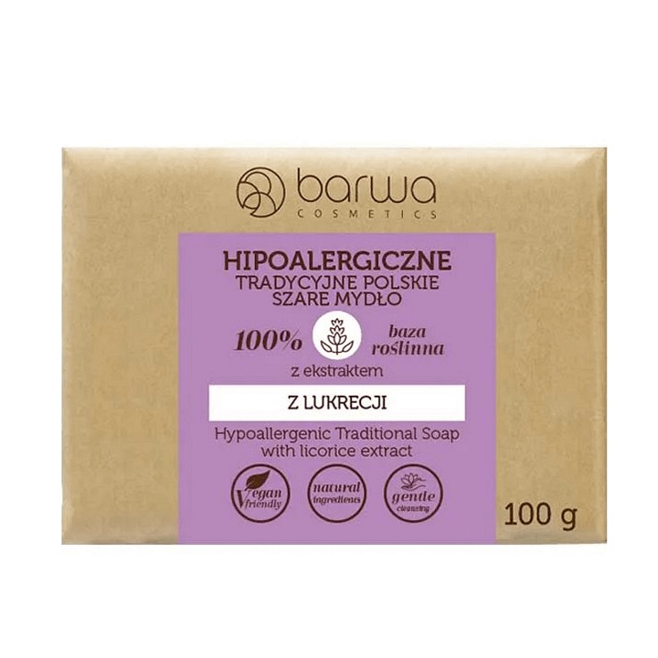 Хипоалергенен сапун Barwa Hypoallergenic, Натурален, Женско биле, 100гр