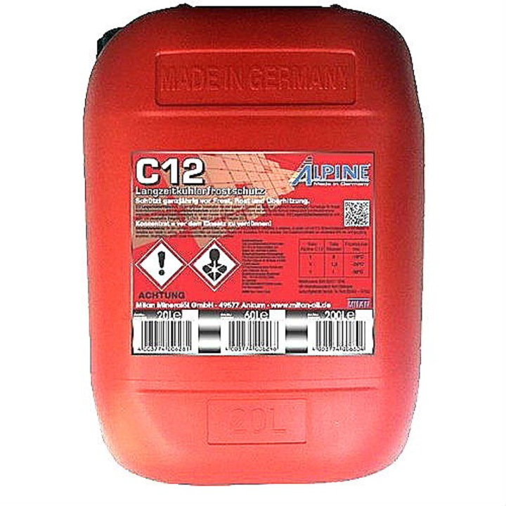 Antigel concentrat G12 - ALPINE , 20L