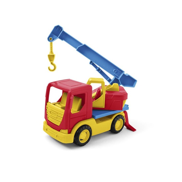Camion cu macara, Wader, 12 luni+, Multicolor