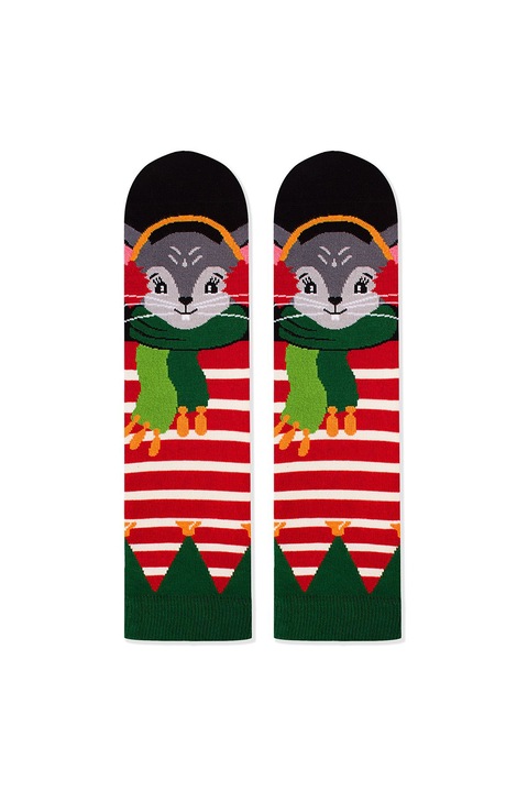 Коледни бамбукови чорапи Comfort Feet Socks КОЛЕДНА МИШКА