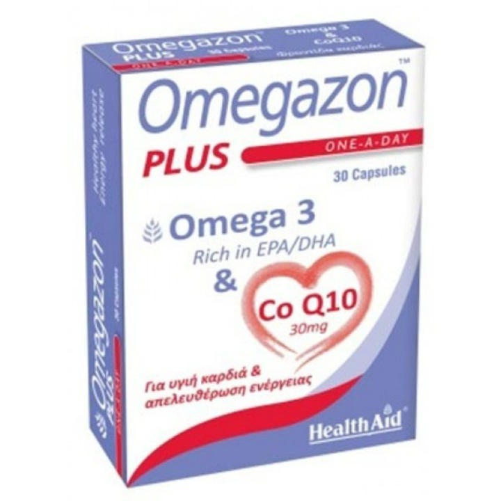 Supliment alimentar Omegazon Plus, Health Aid, 30 capsule