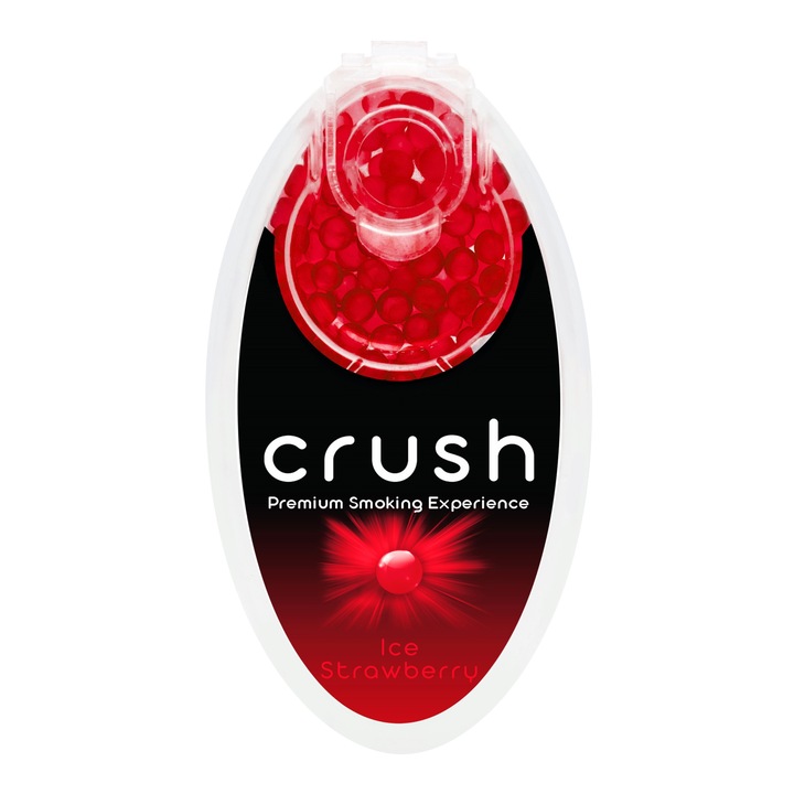 Капсули CRUSH Ice Strawberry Flavouring, За цигари, 100 броя