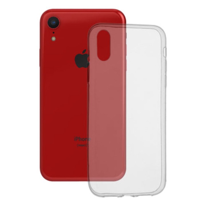 Husa silicon compatibila cu iPhone XR, Ultra-Slim, Super flexibila, transparenta