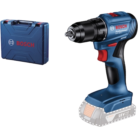 Masina de gaurit si insurubat (bormasina) pe acumulator Bosch Professional GSR 185-LI, 18 V, 54/21 Nm, 1900 RPM, fara acumulator/incarcator