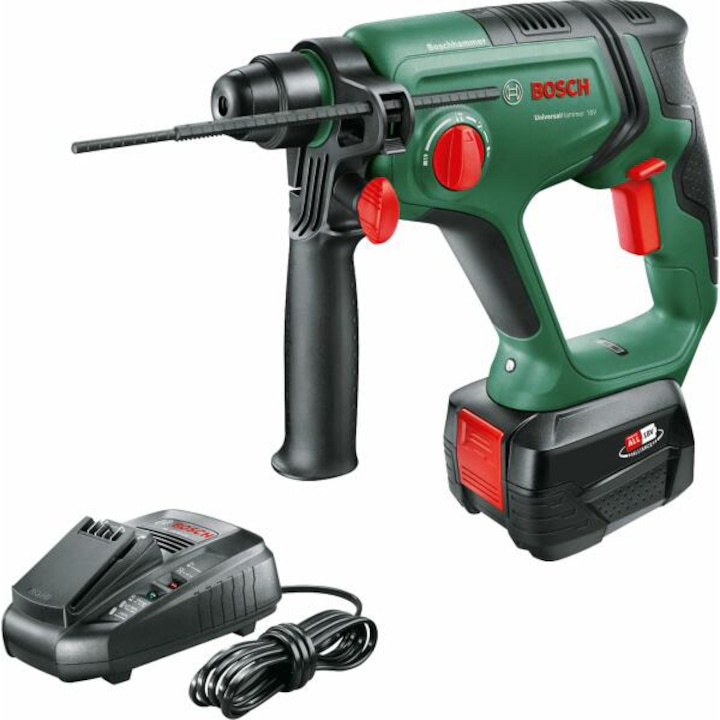 Bosch UniversalHammer akkumulátoros fúrókalapács, 18V (1x4,0 Ah)