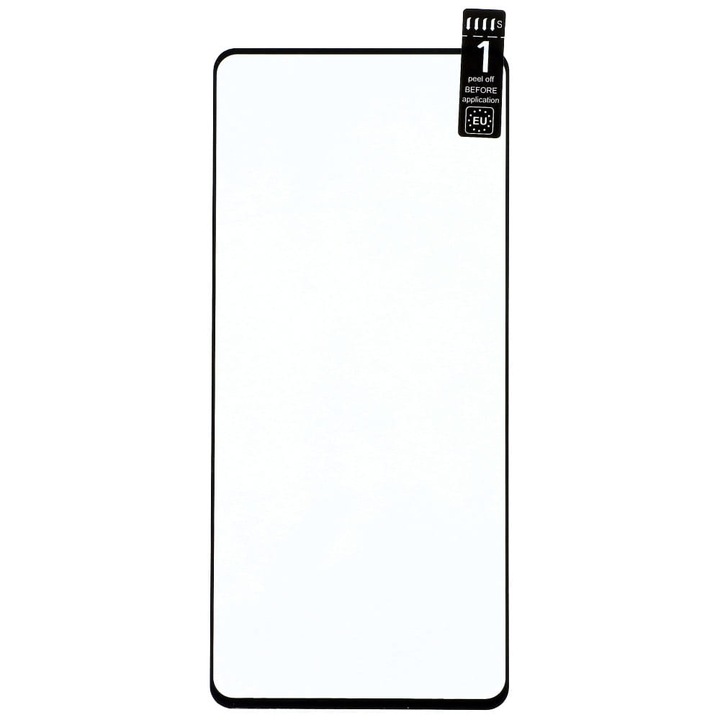 Üvegfólia Myscreen Protector Galaxy A53 5G-hez, fekete keret