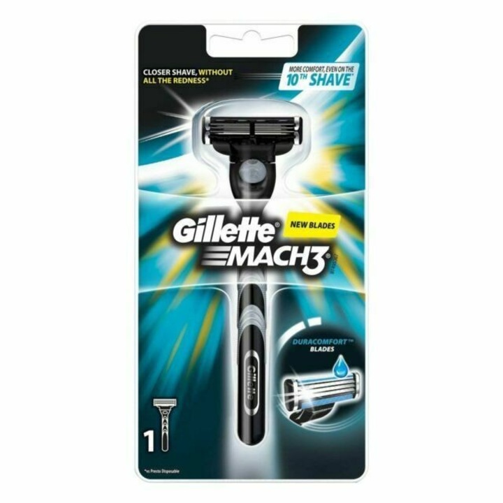 Borotva + penge, Gillette, Férfiaknak, Fekete