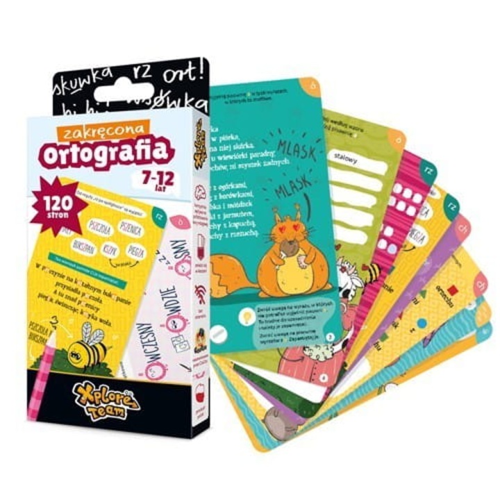 Set jocuri educative, Czuczu, 7 ani+, Multicolor